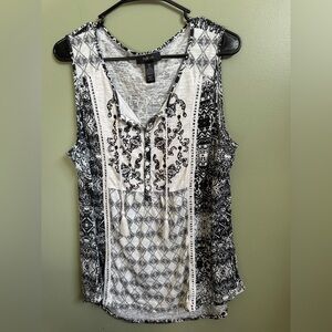 Patterned Women's Top